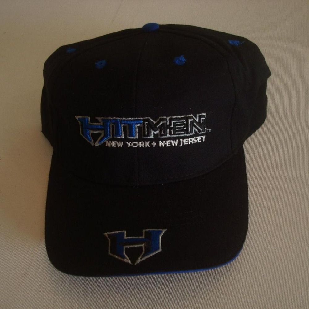NEW JERSEY HITMEN XFL DREW PEARSON HAT CAP VINTAGE 00S Y2K C3